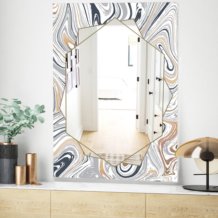 Accent mirror deals wall